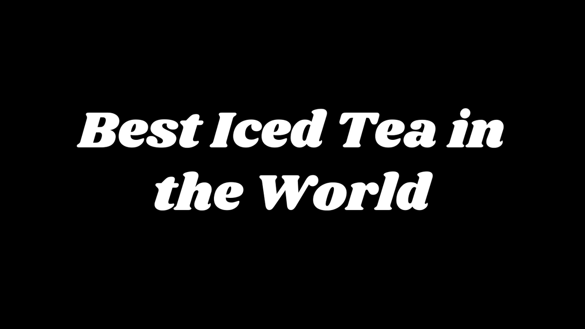 The Best Iced Tea in the World Malawi Iced Big Heart Tea Co.