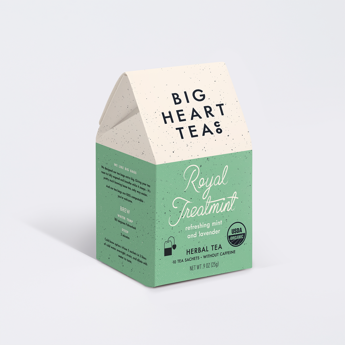 Royal Treatmint | Herbal Mint Tea – Big Heart Tea Co.