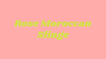 Recipe: Moroccan Sfinge tossed in rose tea spiced-sugar