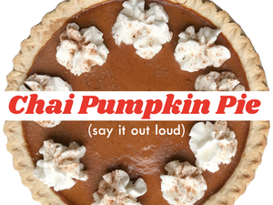 Chai Pumpkin Pie Recipe