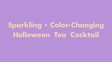 Boo-tiful Tea-Infused Halloween Cocktail