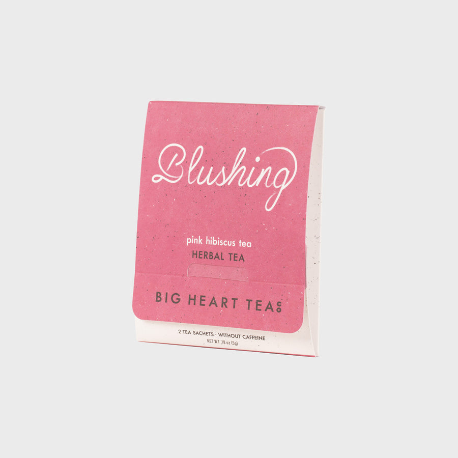 Blushing (Organic Hibiscus Tea) | Big Heart Tea – Big Heart Tea Co.